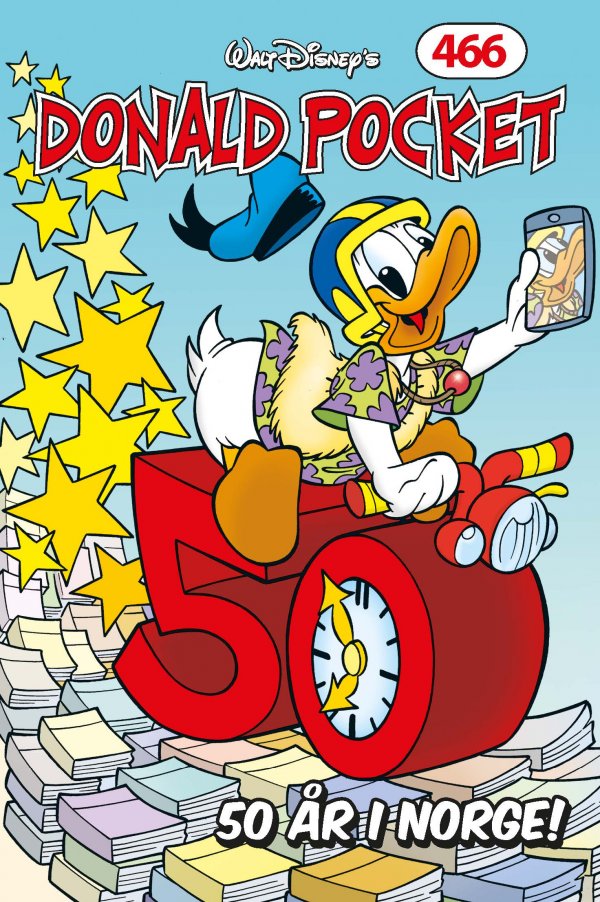 DONALD POCKET 466 50 ÅR I NORGE!