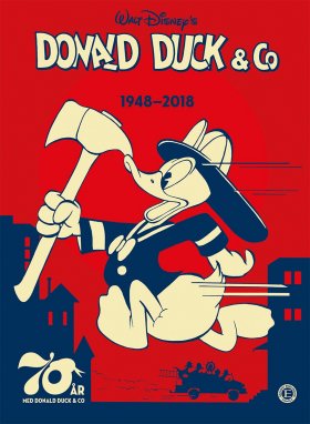 DONALD DUCK 70 ÅR JUBILEUMSBOK POP UP