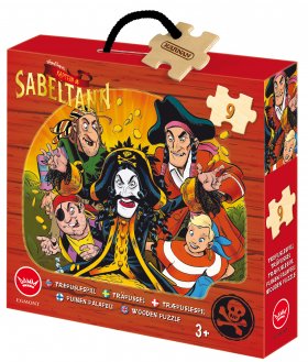 TREPUSLE KAPTEIN SABELTANN 9 BITER