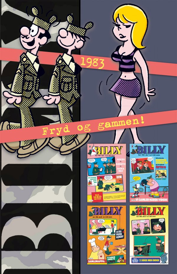 BILLY KRONOLOGISK BOK 22 1983 FRYD OG GA