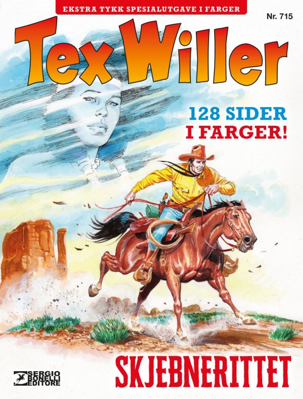 TEX WILLER 715 SKJEBNERITTET