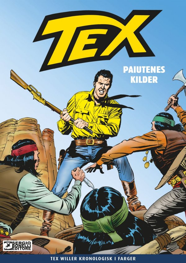 TEX WILLER KRONOLOGISK 73 PAIUTENES KILD