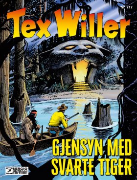 TEX WILLER 717 GJENSYN MED SVARTE TIGER