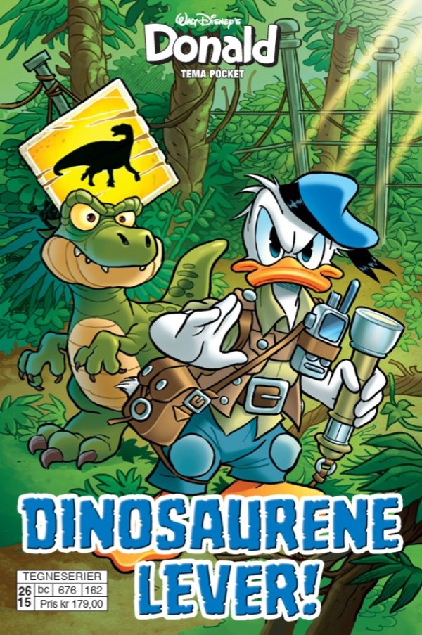 DONALD TEMAPOCKET DINOSAURENE LEVER!